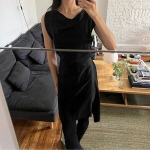 Draped satin dress by Vivienne Westwood